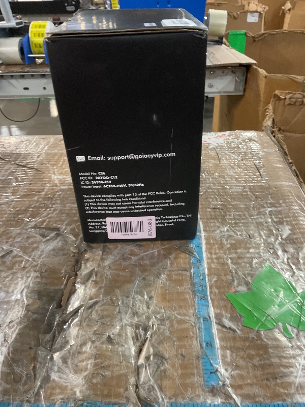 Photo 1 of [Built-in Apps/GoogIe TV/1500ANSI] Smart Projector 4K Supported with WiFi and Bluetooth, GoogIe Voice, Zoom&Keystone, 180°Stand, HDR10, Goiaey C26 Portable Mini Projector for Movie/Home Theater Use