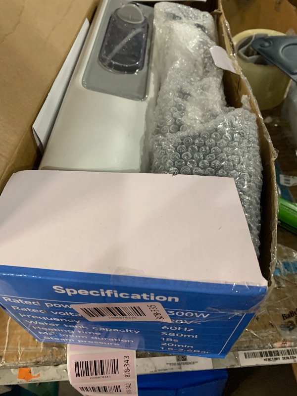 Photo 1 of ***MISSING PARTS***
Mxnsewr Steam Mop All-in-one Multi-Functional Powerful Steam Cleaner, Handheld Detachable Floor Steamer with 2 Steam Level, SKD5 380ML Water Tank & 23FT Power Cord for Whole Home Use?White?