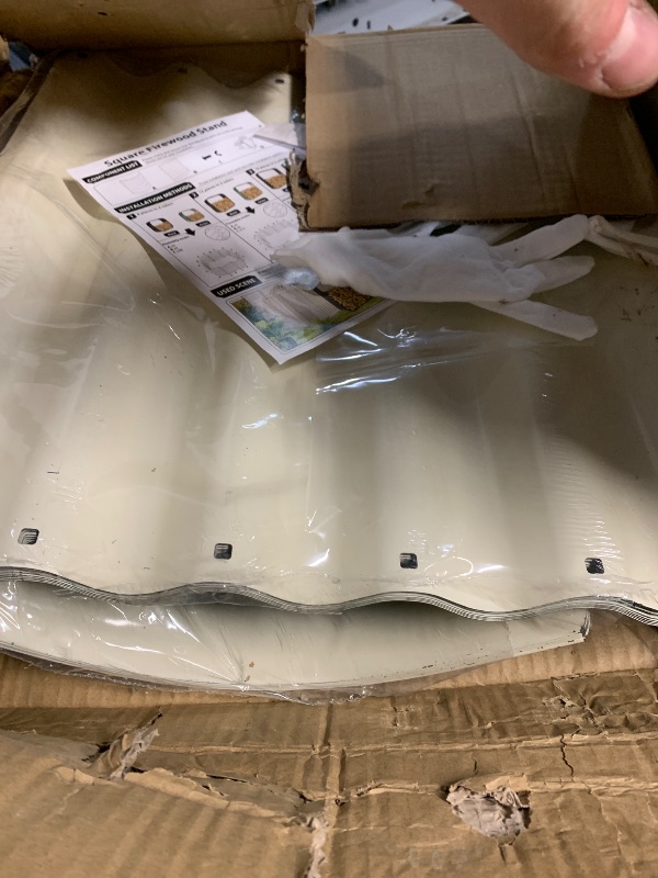 Photo 1 of  Large Square Firewood Rack Waterproof 
***STOCK PHOTO FOR REFERENCE ONLY***