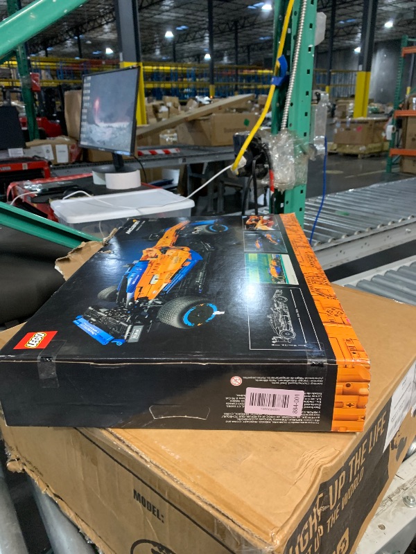 Photo 1 of ***BOX DAMAGED/ FACTORY SEALED***
LEGO 42141 Technic McLaren Formula 1 2022 Replica Race Car Model Building Kit, F1 Motor Sport Set Birthday Gift Idea for Adults, Men, Women, Him, Her, Husband, Collectible Home Decor