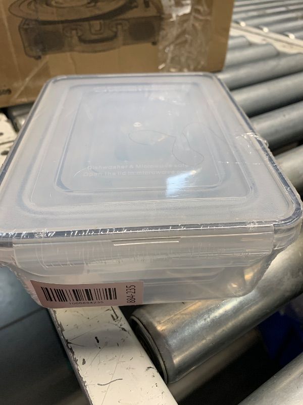 Photo 1 of (SMALL) ***STOCK PHOTO REFERENCE ONLY***Core Kitchen Nested Square Food Storage Containers, 10-Piece Set, 6.1oz to 69.7ounce Sizes