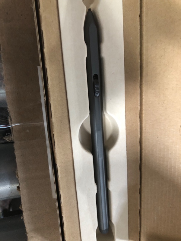 Photo 1 of ***DAMAGED - SEE NOTES/PICTURES*** Amazon Kindle Scribe Premium Pen, Sleek Stylus Design with Improved Eraser - Tungsten