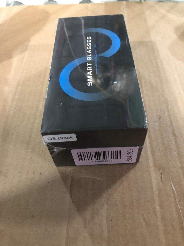 Photo 1 of ***FACTORY SEALED*** NILUTO Upgraded AI Smart Glasses with Camera 8MP HD1080P Video Glasses with Camera and Audio -Video Recording Glasses with Audio, Video Glasses, Real-Time Translation (Carbon Black)