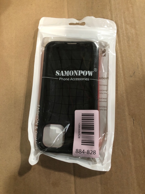 Photo 1 of ***FACTORY SEALED*** SAMONPOW Compatible with iPhone 13 Case with Card Holder Dual Layer Hybrid Wallet Case Heavy Duty Protection Shockproof 13 Case for Women Anti-Scratch Case for iPhone 13 6.1 inch Metallic Red