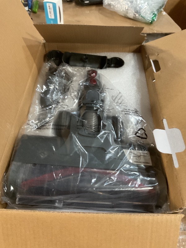 Photo 1 of ***MISSING PARTS***
Cordless Vacuum Cleaner, 650W/55KPA, 70 Mins Runtime Self-Standing Stick Vacuum, Vacuum Cleaners for Home with Anti-Tangle Brush, Smart Display, 1.8L Cup Vacuum for Pet Hair/Carpet/Floor (Gold)
