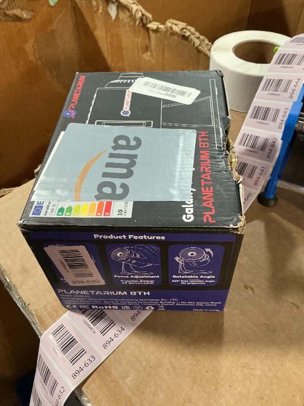 Photo 1 of [2025 Upgraded] Galaxy Projector, HD Brighter Wider Projection Planetarium Star Projector with 7-Color Night Light Realistic Starry Sky Space Solar System Moon Nebula for Bedroom Ceiling Room Decor