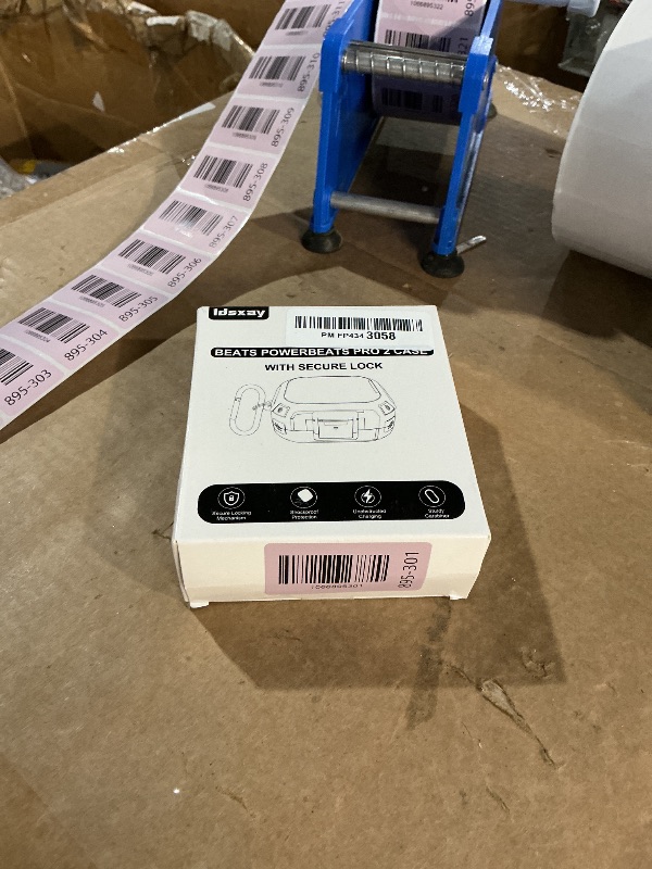 Photo 1 of [Upgrade Secure Lock] for Beats Powerbeats Pro 2 Case Cover, LDSXAY Carbon Fiber Shockproof Protective Cover for Powerbeats Pro 2 2025 with Cleaner Kit & Carabiner (Orange)