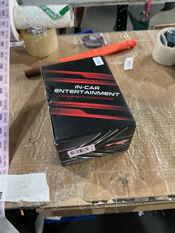 Photo 1 of [2+64G] Android 13 Single Din Car Radio with Wireless Carplay and Android Auto - 6.86 inch Touchscreen Car Stereo - EQ Setting/WiFi/GPS/Mirror Link/SWC/USB Charging + AHD Backup Camera