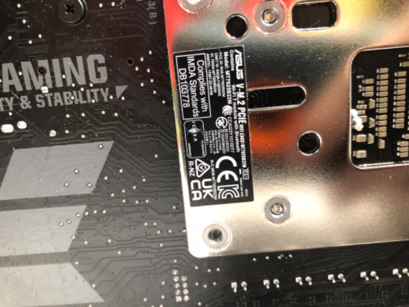 View 7 of ***FOR PARTS ONLY***
ASUS TUF Gaming B850-PLUS WiFi AMD AM5 B850 ATX Motherboard, 14+2+1 80A Stages, AI Ready, DDR5, PCIe 5.0, 3X M.2, Wi-Fi 7, 2.5Gb LAN, DisplayPort, HDMI™, USB 10Gbps & 20Gbps Type-C®, BIOS Flashback™
