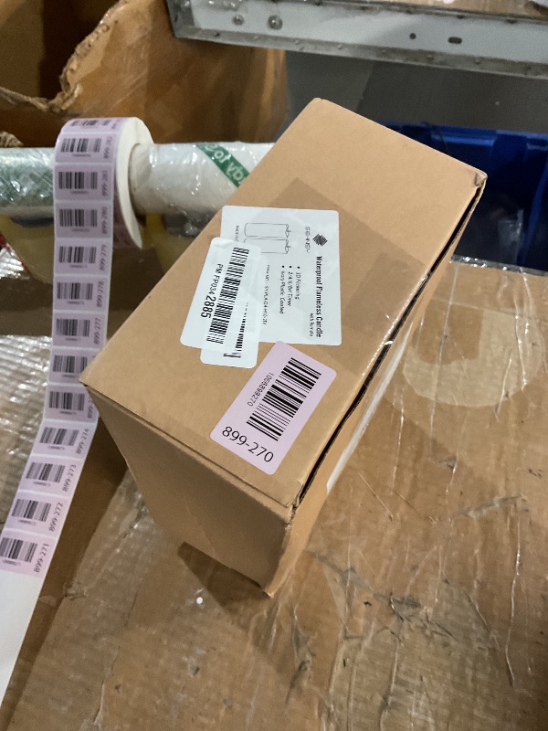 Photo 1 of ***(MISSING REMOTE)***SEHNSY 2pack 4"*10" Waterproof Outdoor Flameless Candles with Remote & Timer, Plastic Battery Operated LED Flickering Pillar Candles for Camping, Weddings, Ivory