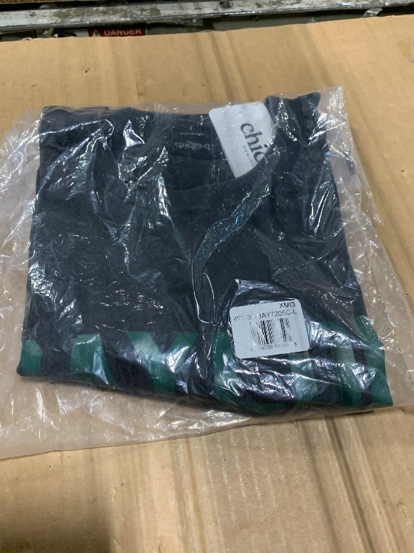 Photo 1 of *** GRAPHITE BLACK/GREEN *** chicka-d Women's Standard Short 'N Sweet Tee, Graphite, Large