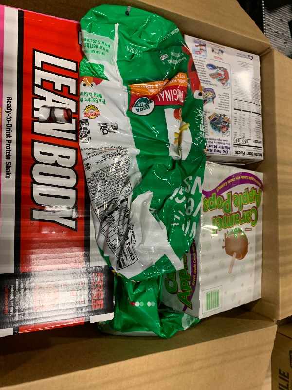 Photo 1 of ***AS IS/ FINAL SALE ***
BUNDLE BOX OF MIXED FOOD EXP OCT 2025- MAR 2026 
