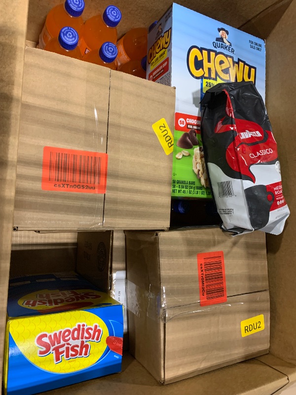 Photo 1 of ***AS IS/ FINAL SALE ***
BUNDLE BOX OF MIXED FOOD EXP OCT 2025- MAR 2026