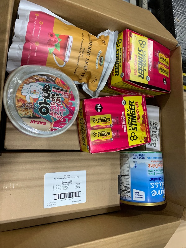 Photo 1 of ***AS IS/ FINAL SALE ***
BUNDLE BOX OF MIXED FOOD EXP OCT 2025- MAR 2026 
