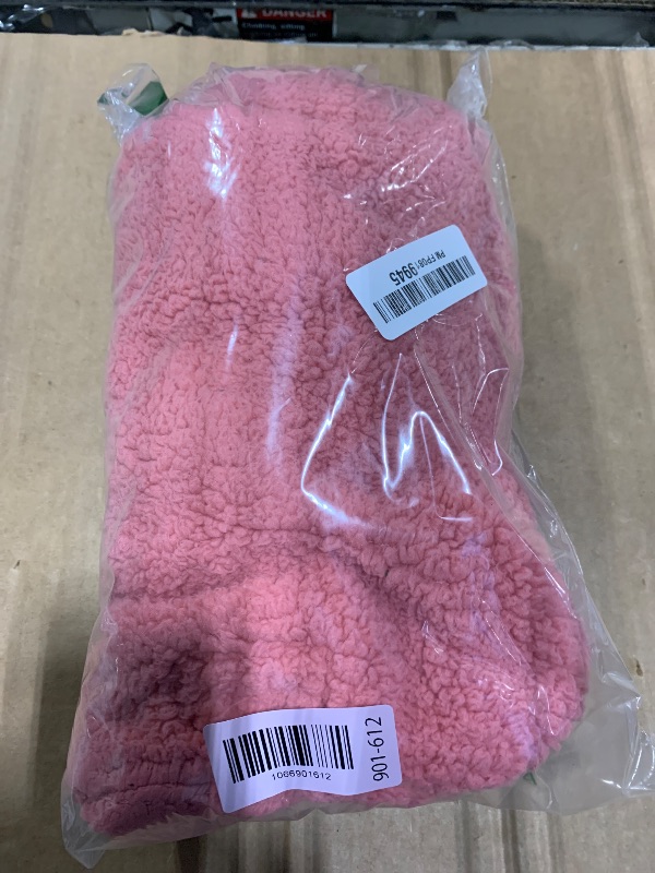 Photo 1 of Amazon Essentials Toddler Girls' Sherpa Fleece Quarter-Zip Jacket, Mauve, 2T