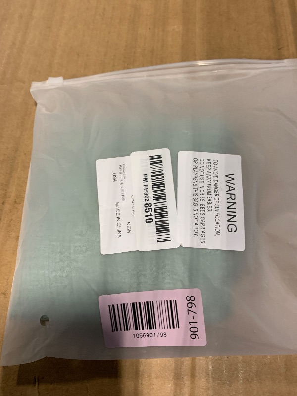 Photo 1 of *** 1 PACK / GREEN *** CARUILI Muslin Toddler Pillowcase for 13 X 18 Pillow, 2 Pack Small Travel Pillow Cases Covers with Envelope Closure, Soft & Breathable Kids Pillowcase for Girls Boys, Grey & Green