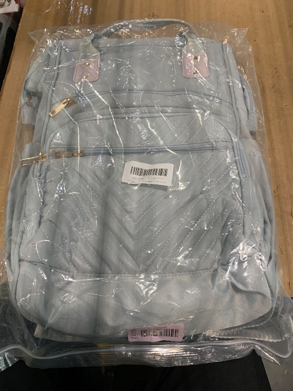 Photo 1 of Coreskin Laptop Backpack for Women, 16 Inch Fashion Computer Work Bag with USB Port, Large Capacity for Travel Business Casual, Blue