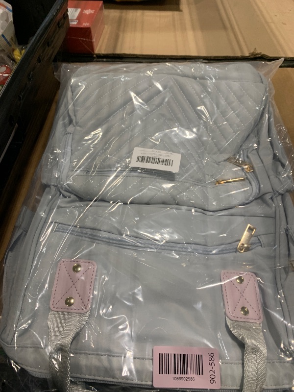 Photo 1 of Coreskin Laptop Backpack for Women, 16 Inch Fashion Computer Work Bag with USB Port, Large Capacity for Travel Business Casual, Blue