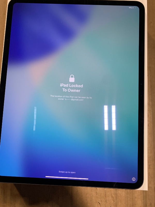 Photo 1 of *** IPAD LOCKED / NO USB CABLE *** Apple iPad Pro 13-Inch (M4): Built for Apple Intelligence, Ultra Retina XDR Display, 256GB, 12MP Front/Back Camera, LiDAR Scanner, Wi-Fi 6E, Face ID, All-Day Battery Life — Space Black