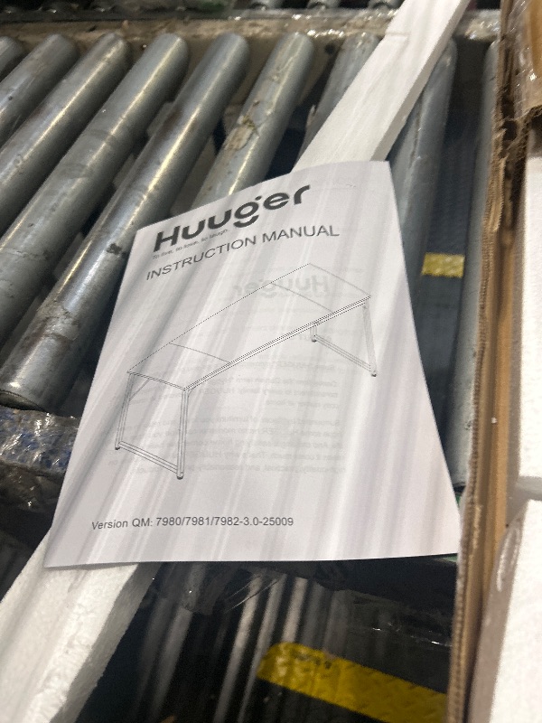 Photo 1 of *****SIMILAR ITEM**
Tribesigns Executive Desk, 63” W x 31.5” D Large Office Desk, Modern Computer Desk Conference Table Meeting Room Table, Business Furniture for Home Office, White and Gold