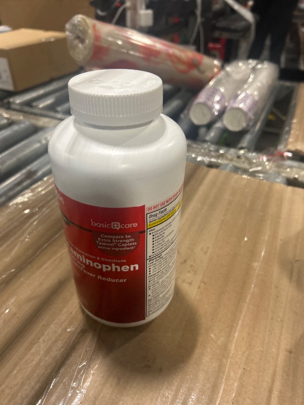 Photo 1 of ***EXP NOV 2027***
Amazon Basic Care Extra Strength Pain Relief, Acetaminophen Caplets, 500 mg, 1000 Count (Packaging may vary)