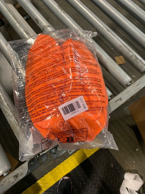 Photo 1 of Amazon Essentials Women's One-Piece Coverage Swimsuit (Available in Plus Size), Orange, 5X