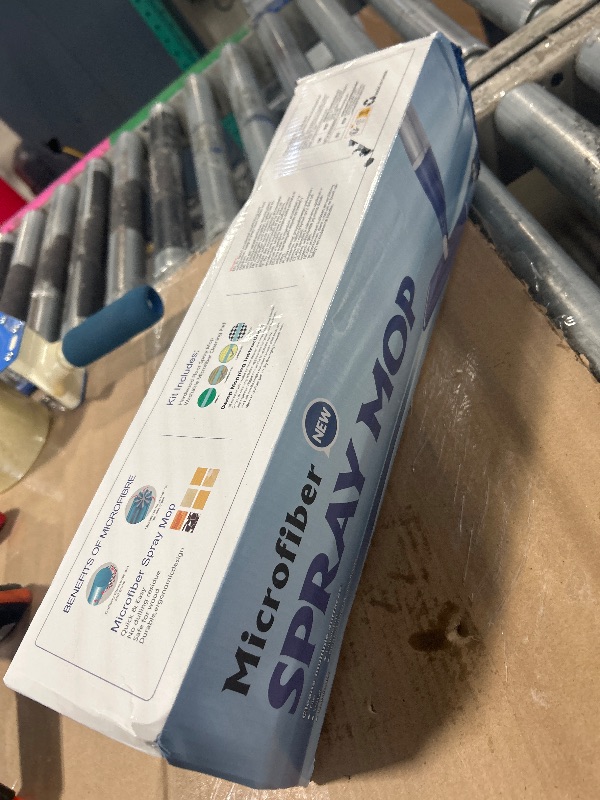 Photo 1 of *USED*
Microfiber Spray Mop for Floors Cleaning: Wet Dry Hardwood Floor Mops with 3 Washable Reusable Pads for Swiffer Powermop - Flat Mop with Sprayer for Tile Wood Laminate Vinyl Marble