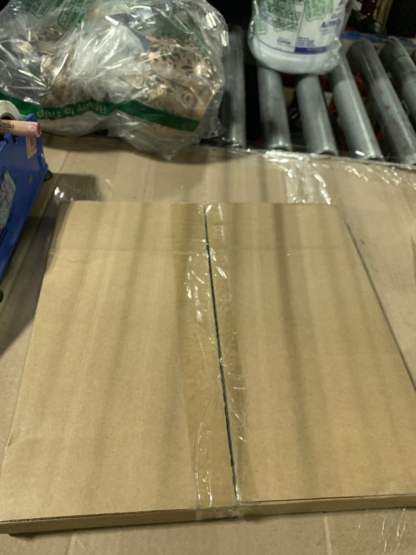 Photo 1 of ***MAJOR DAMAGE*** euwazram Rustic Walnut 11x11 Frame - Single Frame, 11 x 11 Poster Frame with Mat for 9x9, Picture Frames for Artwork, Puzzles, Photos and Movie Posters