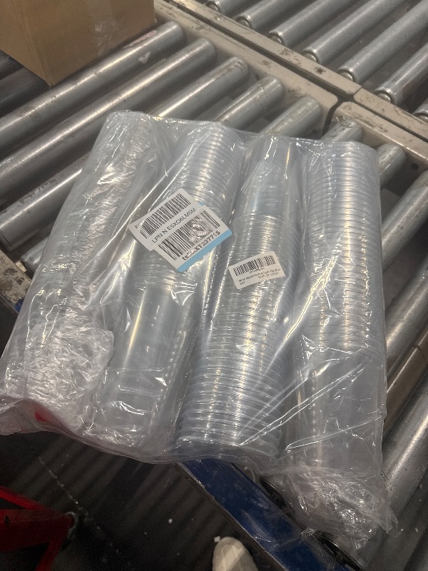 Photo 1 of 100 COUNT DISPOSABLE CLEAR 24 OZ CUPS