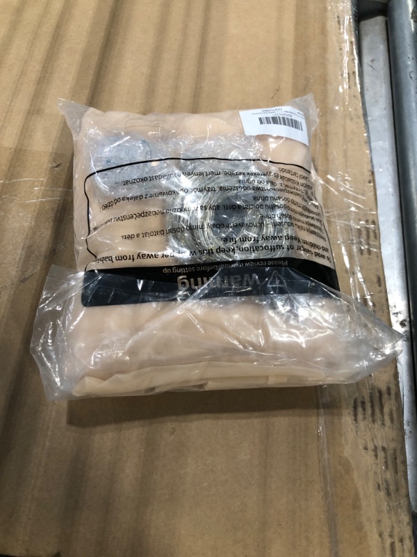 Photo 1 of 10x10ft Champagne Tulle Backdrop Curtain with Lights String for Parites, Sheer Backdrop Curtains for Wedding Baby Shower Birthday Party Photo Shoot Decorations