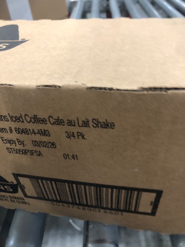 Photo 1 of ****EXP DATE: 03/02/2026****Atkins Café au Lait Iced Coffee Flavored Protein Shake, High Protein Shake, Low Sugar, Low Carb and Low Sugar, Keto Friendly, Gluten Free, 12 Count 