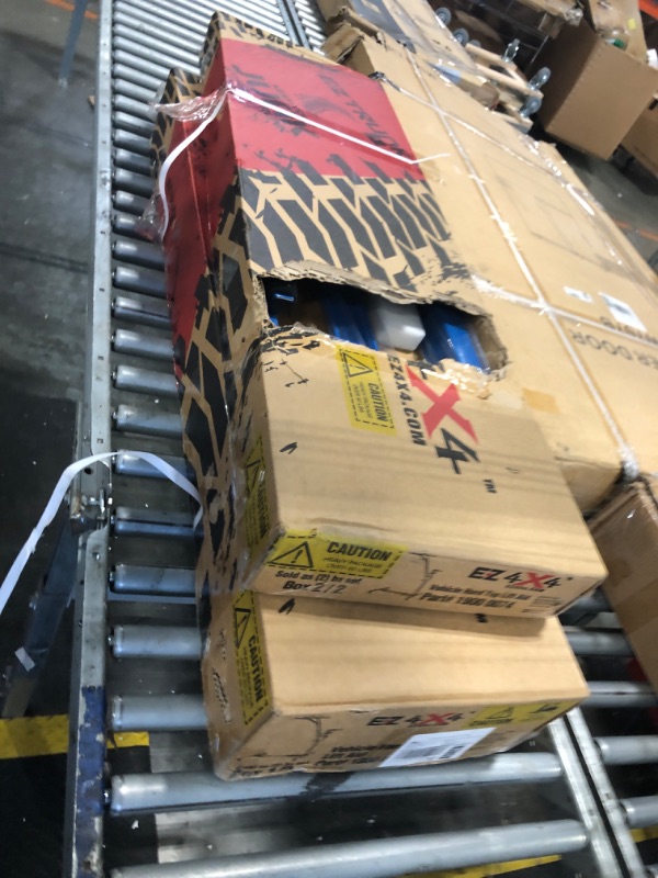 Photo 1 of *** SET OF 2 XL BOXES ****   EZLIFT Hard Top Remover Lift for 4 dr Bronco, JEEP Wranglers: 1997 & up (TJ/JK/JKU/JL/JLU), 2&4 dr lifted Jeep Wranglers. One Person Removal System-Take Off Your Top in Minutes! Patent Pending