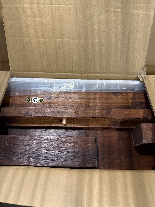View 3 of Mellow Naturalista Classic 12 Inch Solid Wood Platform Bed with Wooden Slats, Cal King, Espresso