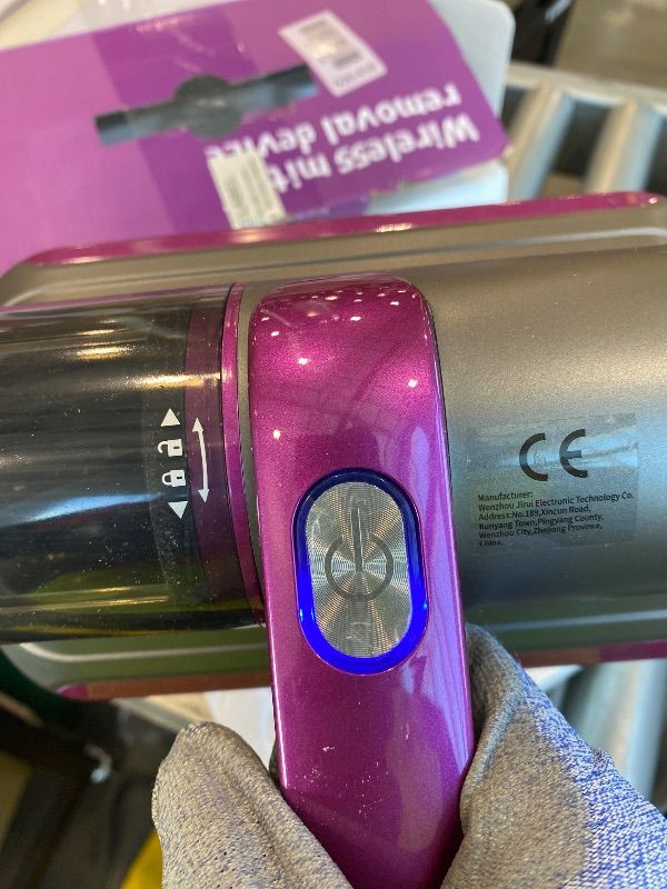 Photo 1 of *USED*
PATO Mattress Vacuum Cleaner, Wireless Handheld Bed Vacuum Cleaner With UV-C Light, HEPA Filter and Ultrasonic Vibration, 12KPa, Suitable for Beds, Sofas, Car Seats, Carpets (Purple;)