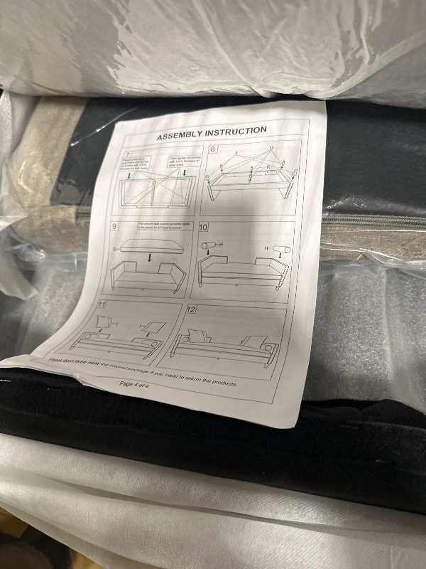 Photo 1 of ***JUST INSIDE FRAME NO ARM RESTS OR FEET***
KEIKI 75" Chenille Indoor Chaise Lounge Chair with 4 Pillows, 2 Bolsters & Nailheads, Upholstered Sleeper Sofa Couch Day Bed, Rubber Wood Legs Daybed Recliner Bench for Living Room Bedroom Apartment