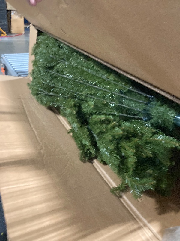 Photo 1 of ***Very Large, Very Heavy Item*** ***Pick Up With Truck***National Tree Company 12 ft Unlit Dunhill Fir Artificial Full Christmas Tree, 7,794 Tips, Includes Stand, Green