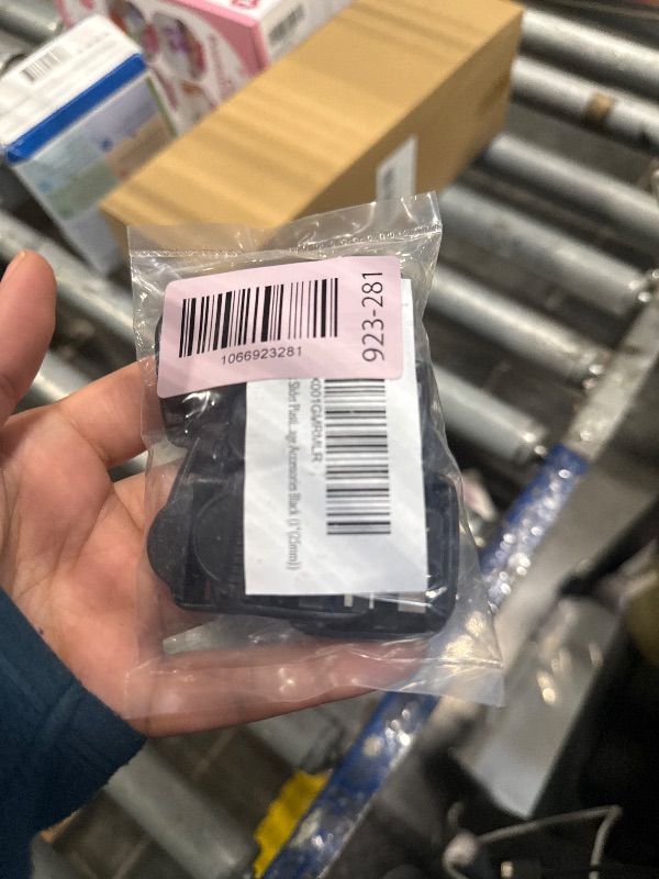 Photo 1 of 10pcs Ladder Lock Slider Plastic Buckles Belt buckle Package Accessories Black (1"(25mm))