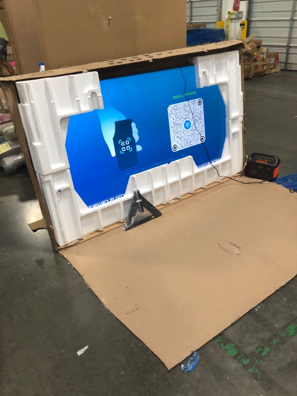 Photo 1 of ** missing remote control **lSamsung - 85” Class QN70F Series Neo QLED Mini LED 4K UHD SamsungVision AI Smart Tizen TV (2025)