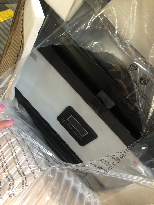 Photo 3 of Commercial Ice Maker Machine 450LBS/24H with 77LBS Large Ice Storage Bin, 144Pcs Clear Ice Cubes in 11Mins, Stainless Steel Under Counter Industrial Ice Machine for Bar, Restaurant Business