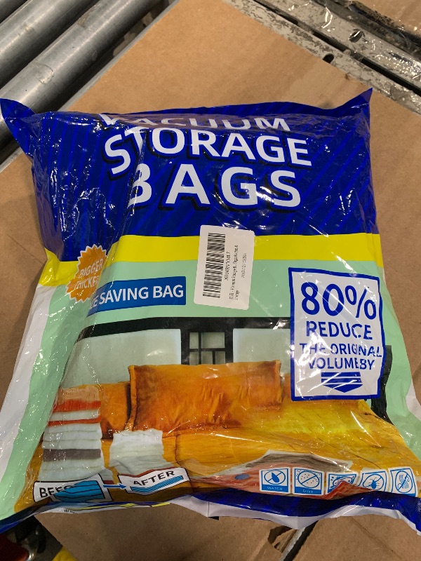 Photo 1 of ** FACTORY SEALED**
Undoria Vacuum Seal Bags for Clothing with Electric Air Pump, 15 Pack Carry-on Size Moving Bags for Luggage and Suitcase, Space Saver for Clothes and Clothing Travel