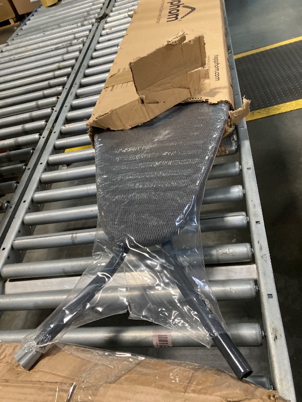 Photo 1 of ** MISSING A LEG CAP ***Ironing Board with Iron Rest, Iron Board with 3 Layers Extra Thick Cover, Compact and Space Saver Foldable Ironing Board, Adjustable Height, Easy Storage with Smart Hanger and Lightweight Design