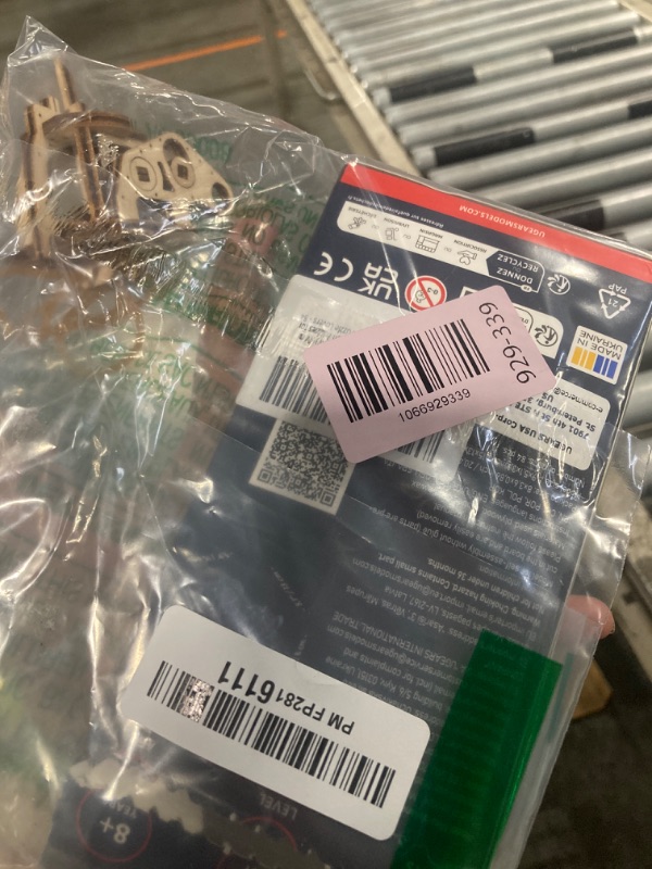 Photo 1 of ***MISSING INSTRUCTIONS*** UGEARS Mini Biplane 3D Wooden Puzzles for Adults - Wooden Model Kits for Adults, DIY Craft Kit, Mechanical 3D Puzzle, for Aviation Enthusiasts and Puzzle Lovers