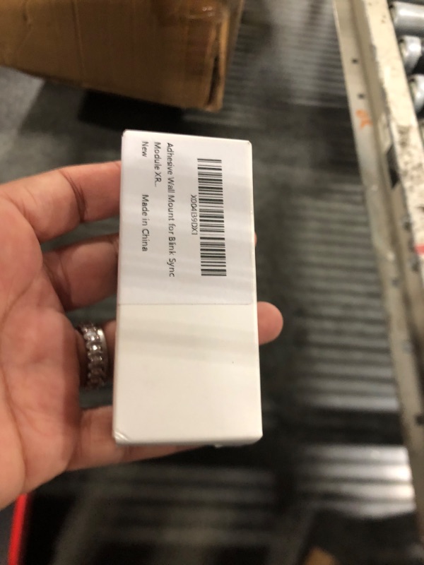 Photo 1 of Adhesive Wall Mount for Blink Sync Module XR, Two Ways Easy Installation Mount Bracket Holder for Blink Sync Module XR, No Drilling No Screws Mount Stand with Short Cable