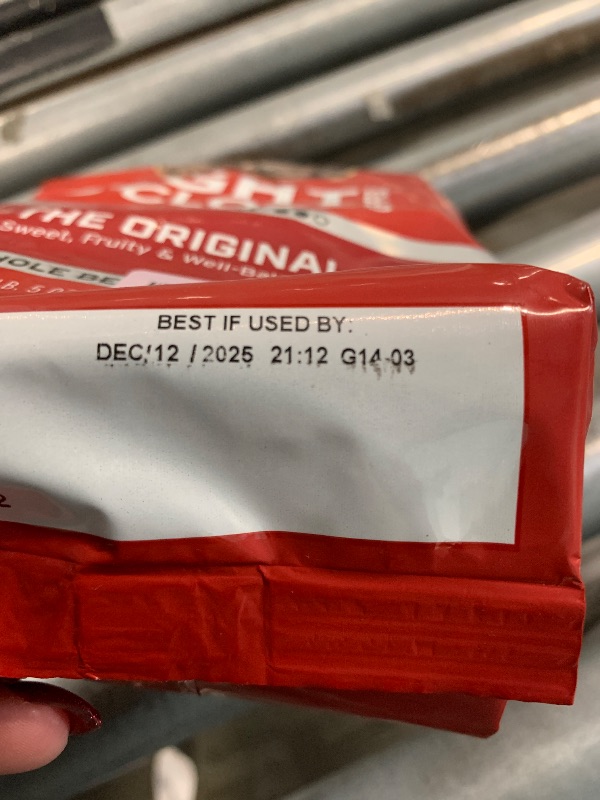 Photo 1 of ***EXP DECEMBER 12 2025****Eight O'Clock Coffee The Original, 21 Ounce (Pack of 1) Medium Roast Whole Bean Coffee, 100% Arabica, Kosher Certified