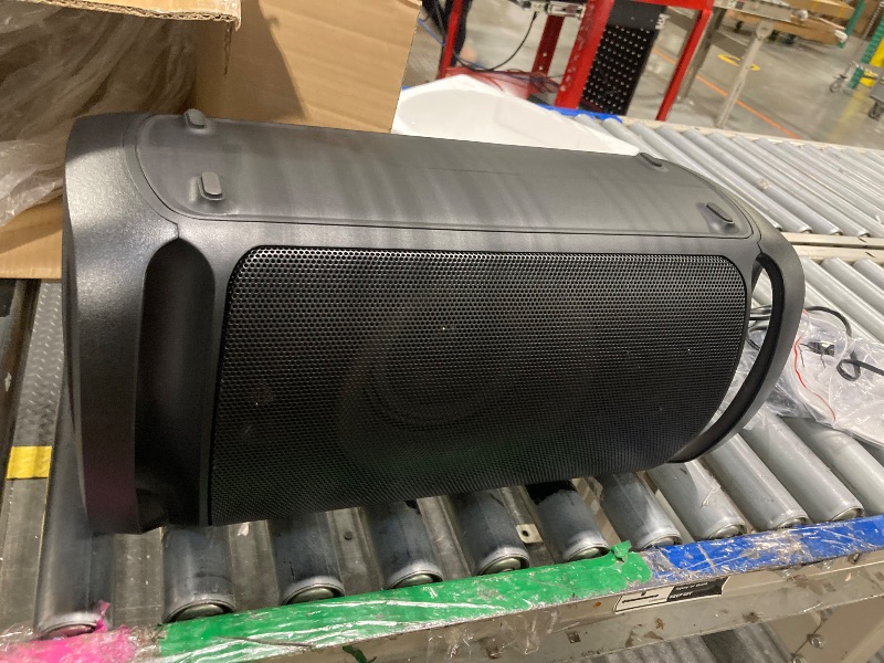 Photo 1 of *****MINOR SCRATCHES ON TOP OF SUBWOOFERS*****Gemini Bluetooth Stereo System for Home – 3000W Peak Power Dual 12” Subwoofers, FM Radio, LED Lights, USB, AUX, Optical Input – Ultimate Home Stereo Shelf System for Parties & Karaoke (GSYS-4800)