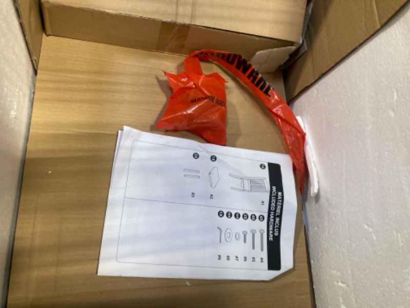 Photo 1 of ****** ONLY 2 CHAIRS****Ball & Cast 5 Pieces Dining Table Set with 4 Chairs and 51" Round Folding Dining Table,Kitchen Table and Chairs for 4 W/Trestle Table Base,for Small Space,Apartment,Dining Room,Brown White