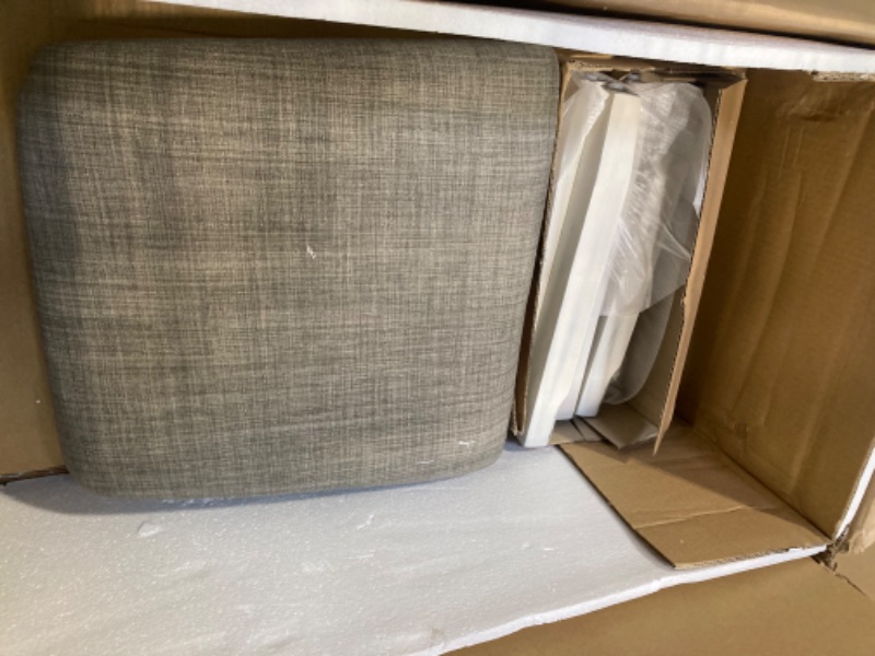 Photo 1 of ****** ONLY 2 CHAIRS****Ball & Cast 5 Pieces Dining Table Set with 4 Chairs and 51" Round Folding Dining Table,Kitchen Table and Chairs for 4 W/Trestle Table Base,for Small Space,Apartment,Dining Room,Brown White