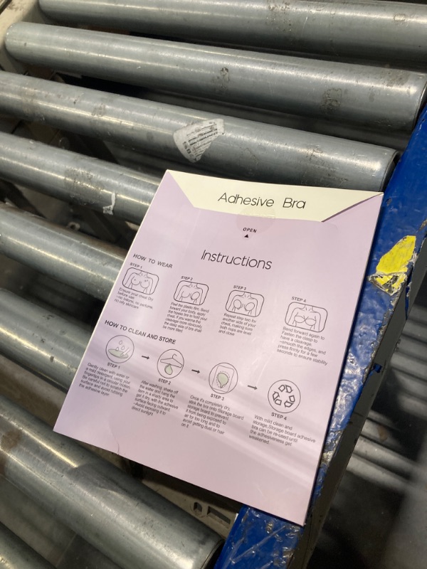 Photo 1 of 2025 2.0 Sticky Bra Invisible Strapless Adhesive Bra Push Up Reusable Silicone for Women Backless(D) Beige