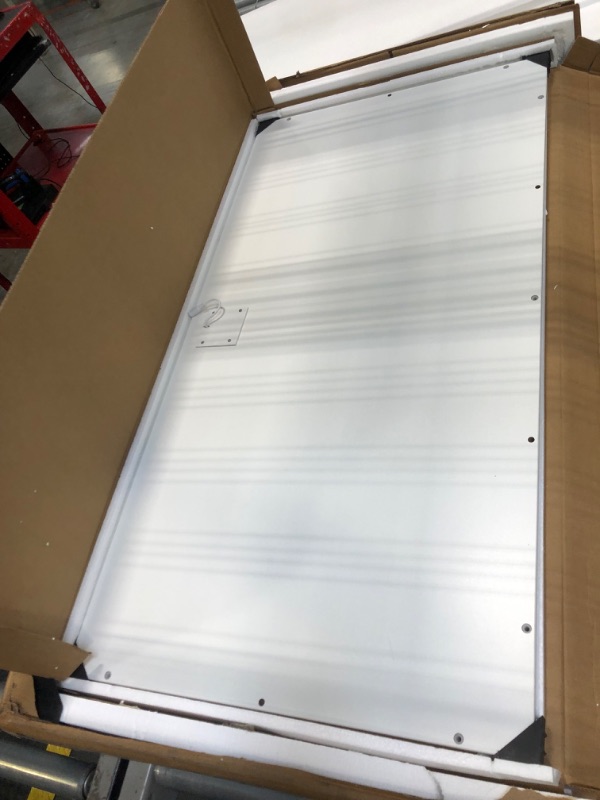 Photo 1 of ***SET OF 2 BOXES****Pamapic Glass Top Vanity Desk with Mirror and Lights, 11 Drawers Makeup Vanity with Charging Station and Chair, Golden Handles Dressing Table, 3 Lighting Modes Makeup Table, White