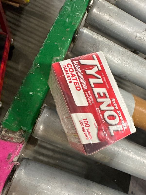 Photo 1 of **bbd 03/20026**Tylenol Extra Strength Pain Reliever & Fever Reducer, Round Coated Tablets, 500 mg Acetaminophen Pain Relief Pills for Headache, Toothache & Minor Arthritis Pain, 100 ct